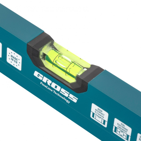 Уровень алюминиевый, 600 мм, 2 глазка, HanD Werker Gross цена