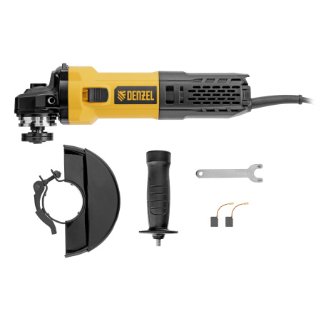 Машина шлифовальная угловая AGB125-1700, 1700 Вт, 125 мм, 3000-11000 об/мин Denzel