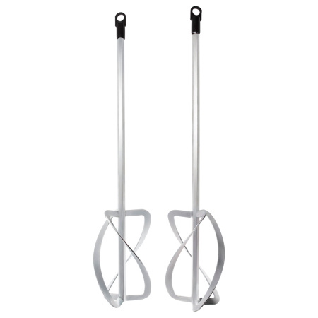 Комплект насадок для строительного миксера, 2шт., 220х560 мм, оцинкованные, хвостовик HEX13 Denzel цена