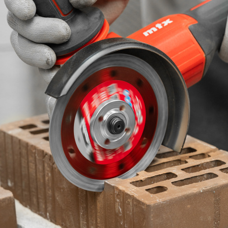 Диск алмазный, отрезной сплошной, 115 х 22.2 мм, сухая резка Matrix Professional