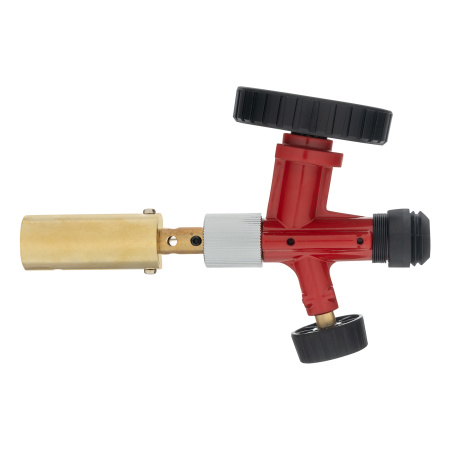 Профессиональная горелка на газовый баллон, пьезоподжиг, металлический корпус Matrix цена