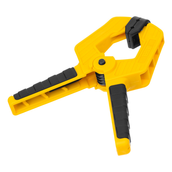 Струбцина клещеобразная, усиленная 65 х 50 мм, двухкомпонентные рукоятки Denzel цена