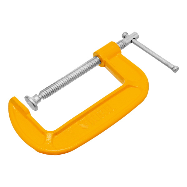 Струбцина G-образная, 4", 100 мм// Denzel