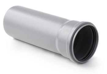 Труба с раструбом 40 х 2000 мм (1.8) для внутренней канализации ПОЛИТЭК