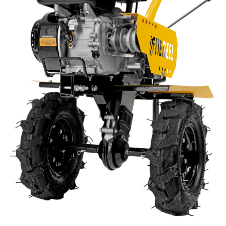 Мотоблок DPT-170, 7 л.с., ремен.сцеп, шир 85 см, глуб 35 см,фрез 3х3,ШОМ,скор 2В/1Н,кол 8" Denzel