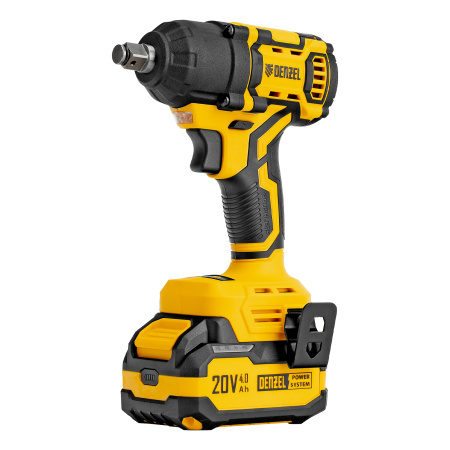 Гайковерт ударный аккумуляторный бесщет. CIWH-BL-20-500, Li-Ion, 20 В Denzel