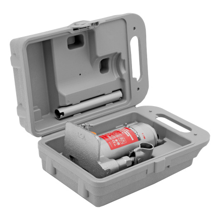 Домкрат гидравлический бутылочный, 3 т, h подъема 178-343 мм, в пластиковом кейсе Matrix цена