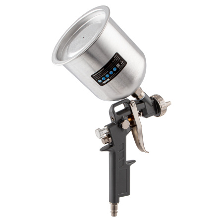 Краскораспылитель пневматический с верхним бачком V 1, 0 л, сопло D 1.2, 1.5 и 1.8 мм Matrix цена