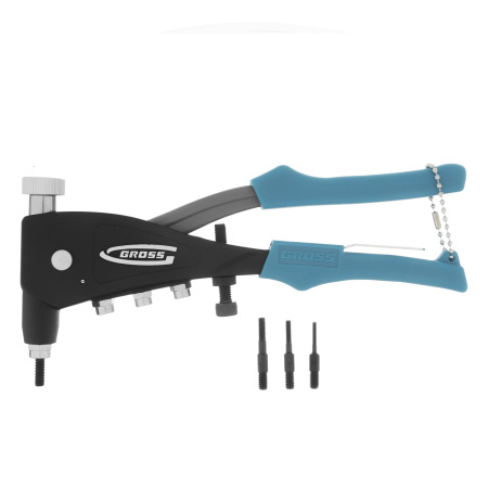 Заклепочник для резьбовых заклепок, заклепки М3, М4, М5, M6 Gross цена