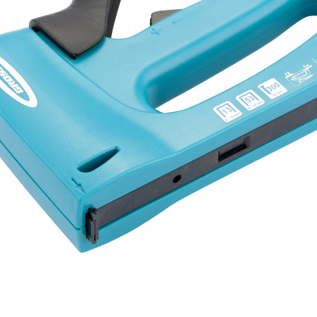 Степлер мебельный, пластиковый корпус, регулировка удара, тип скобы: 13, 53, 300, 6-16 мм Gross цена