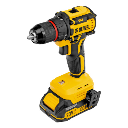 Дрель-шуруповерт аккумуляторная бесщет. CDH-BL-20, Li-Ion, 20 В// Denzel