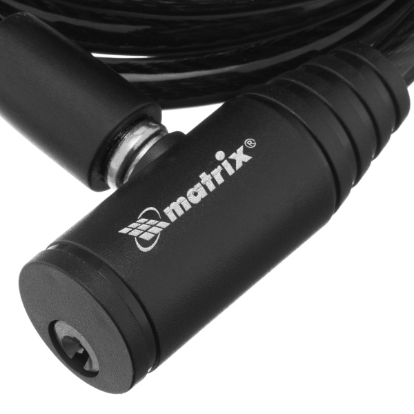 Замок тросовый универсальный, 8 х 1200 мм Matrix цена