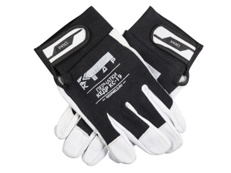 КЕДР Перчатки сварочные КЕДР КС-19 PRO, (M)