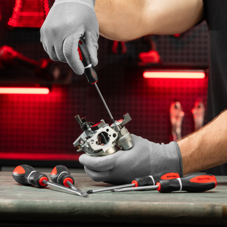 Набор отверток "Era", 5 шт, CrV, трехкомпонентная рукоятка Matrix