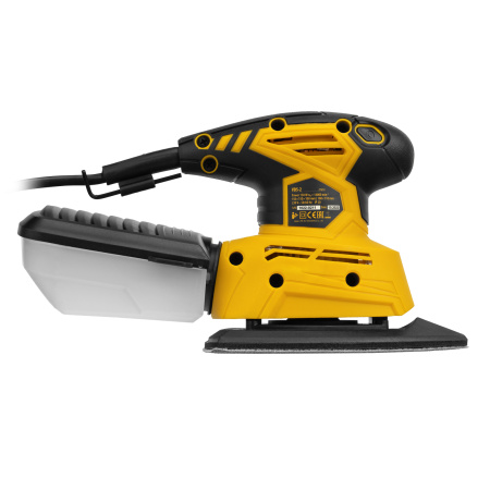 Машина плоскошлифовальная вибрационная 2 в 1 VDS-2, 130 Вт, 14000 об/мин Denzel цена