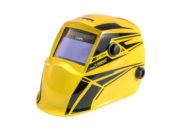 КЕДР Маска сварщика   КЕДР (В РАЗОБР.ВИДЕ) "К-304 PRO", жёлтая