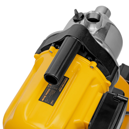 Насосная станция PS800X, 800 Вт, 3200 л/ч, ресивер 24 л, подъем 38 м, нержавейка Denzel