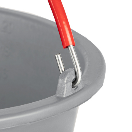 Ведро строительное пластмассовое 12 л, ударопрочное, обрезиненная ручка Matrix цена