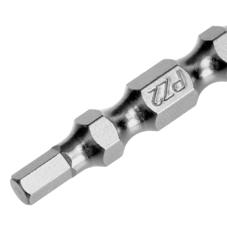 Набор бит двухстор., PH2-T30х45мм, PZ2-H4х45мм, сталь S2, 2 шт. Gross