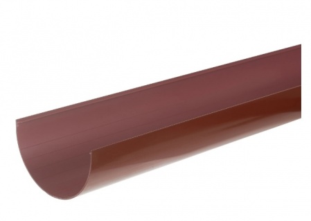 Желоб водосточный 2 м 125 мм цвет красный