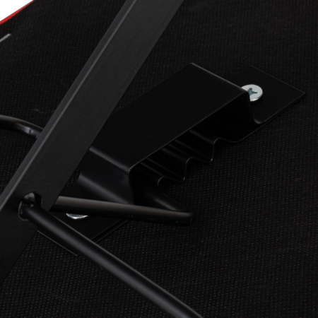 Лежак ремонтный на шести колесах, 1030 х 440 х 120 мм, поднимающийся подголовник Matrix цена