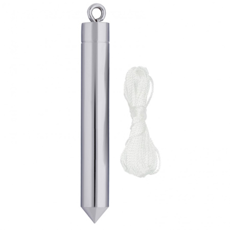 Отвес цилиндрический, 200 г, шнур 5 м Matrix цена