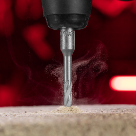 Бур по бетону, 6 x 110 мм, SDS Plus c крестовой пластиной Matrix