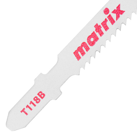 Полотна для электролобзика  по металлу, 3 шт, T118B, 50 x 2 мм, HSS Matrix