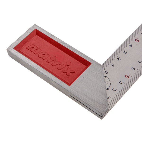 Угольник стальной, 300 мм, градуировка Matrix цена