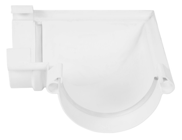 Угол желоба универсальный на 90° цвет белый