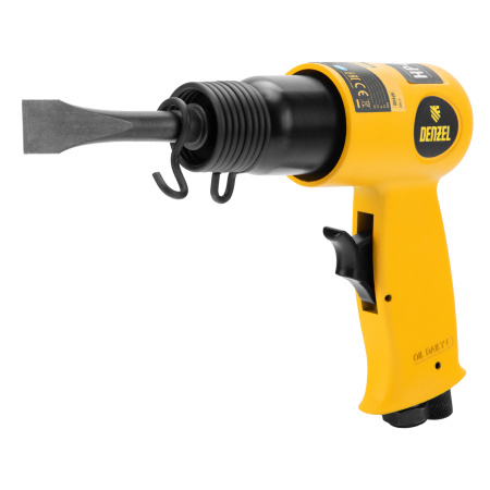 Пневматический молоток НР4500 + набор насадок, 113 л/мин, 4500 уд/мин Denzel цена