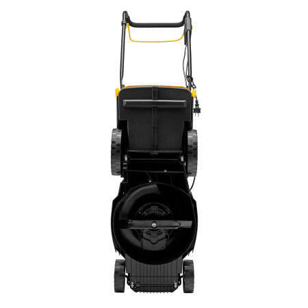 Газонокосилка электрическая GM-1300, 1300 Вт, шир. 32 см, 5 уров., травосб. 35 л Denzel цена