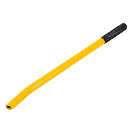 Домкрат гидравлический подкатной с фиксатором, 2 т, 130-330 мм Denzel цена