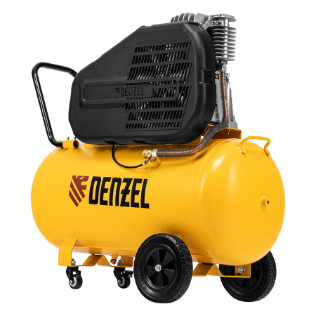 Компрессор воздушный рем. привод BCI 2200/100, 2,2 кВт, 100 литров, 420 л/мин Denzel