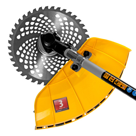 Триммер бензиновый DTL-52S, 52 см3, разъемная штанга, состоит из 2 частей Denzel цена