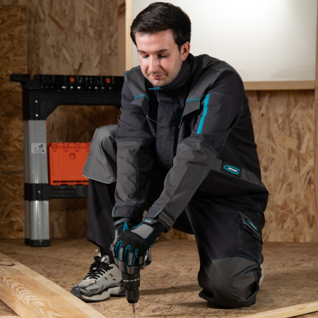 Куртка профессиональная рабочая, 97% хлопок 3% спандекс, XXL Gross