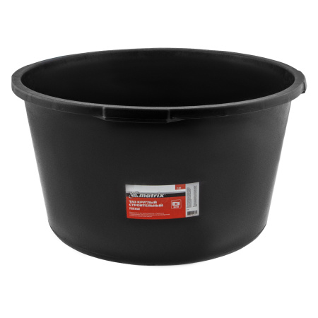 Таз круглый строительный усиленный, 90 л Matrix цена