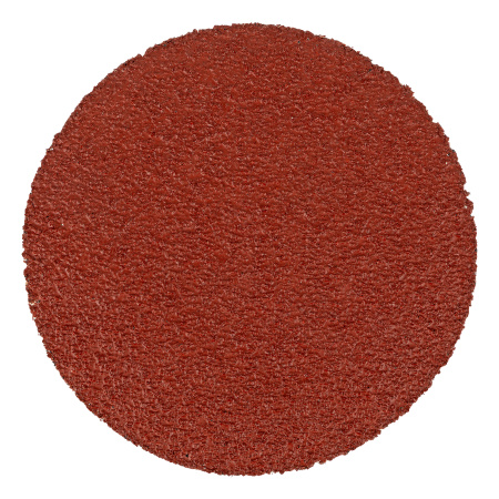 Круг абразивный на ворсовой подложке под "липучку", P 24, 125 мм, 10 шт Matrix