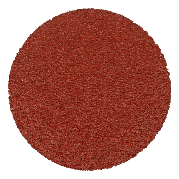 Круг абразивный на ворсовой подложке под "липучку", P 24, 125 мм, 10 шт Matrix