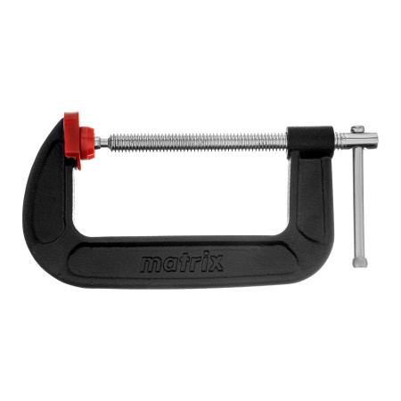 Струбцина G-образная, 100 мм Matrix цена