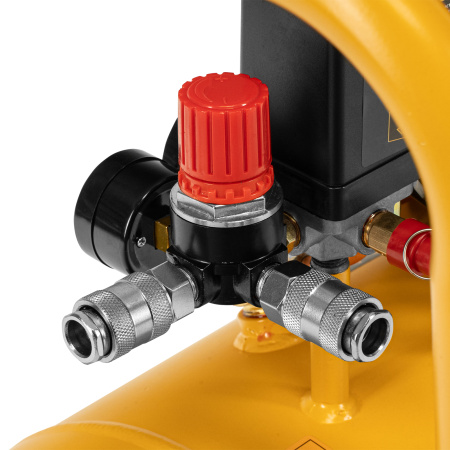 Компрессор воздушный, прямой привод DC1500/50, 1.5 кВт, 50 литров, 220 л/мин Denzel