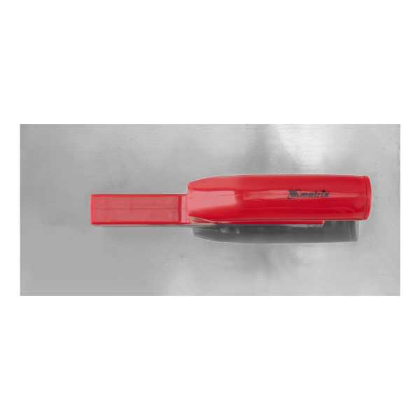 Гладилка из нержавеющей стали, 280 х 130 мм, зеркальная полировка, пластмассовая ручка Matrix цена