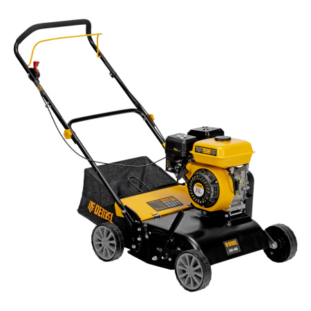 Скарификатор-аэратор бензиновый SAG-400, 212 см3, -15/+10 мм, 40 см Denzel цена