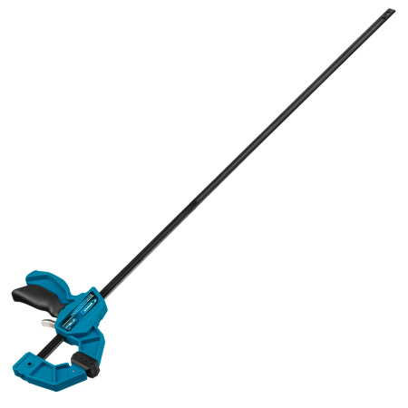 Струбцина реечная, быстрозажимная, пистолетного типа, пошаговый механизм, пластиковый корпус, 900 мм Gross цена