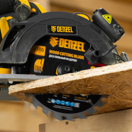 Пильный диск по дереву ф180х 20 мм, 24 зубьев Denzel