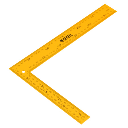 Угольник стальной, 200 х 300 мм Denzel цена