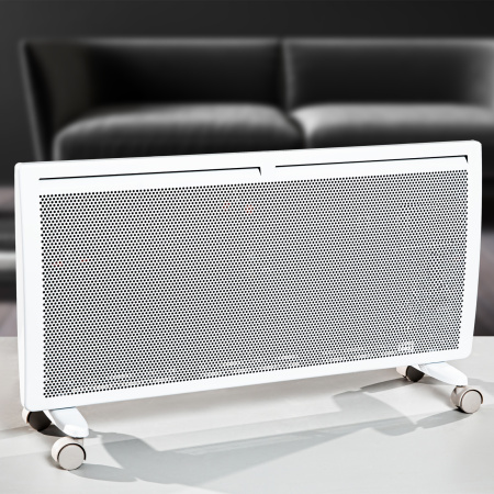 Конвектор гибридный электрический HybridX-2000, ИК нагреватель, цифровой термостат Denzel