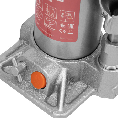 Домкрат гидравлический бутылочный, 3 т, h подъема 178-343 мм, в пластиковом кейсе Matrix цена