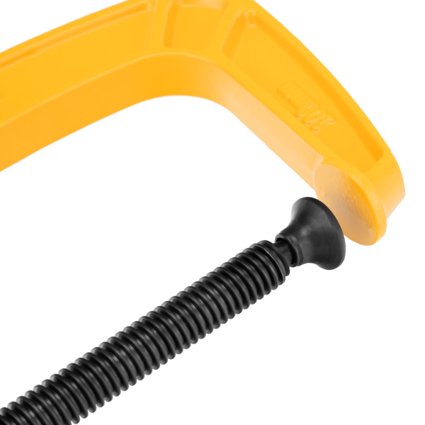 Струбцина G-образная, усиленная, 100 мм Denzel цена