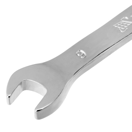 Ключ комбинированный трещоточный, 9 мм, CrV, зеркальный хром Matrix Professional